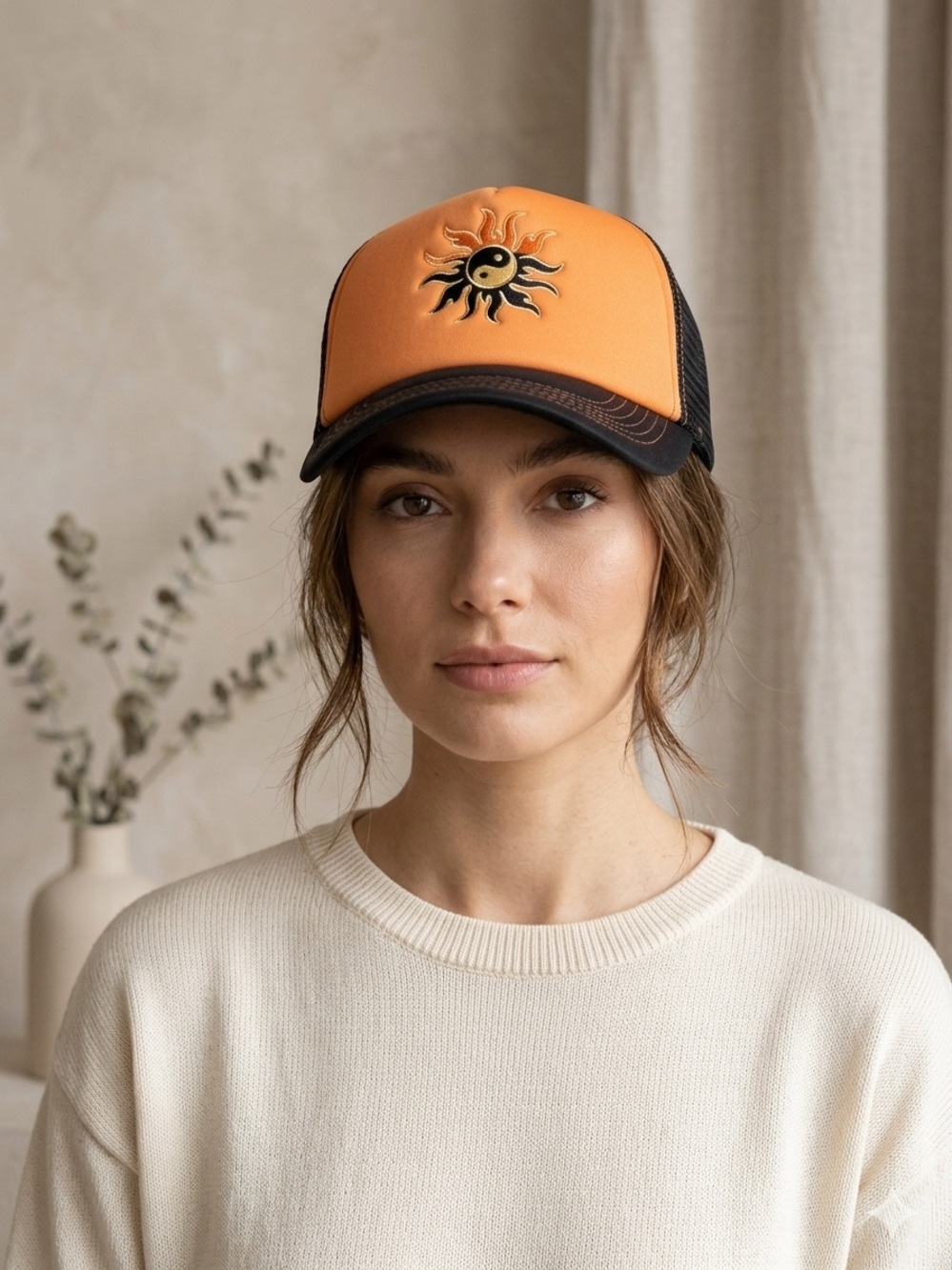 Urban Outfitters Icon Trucker Snapback Hat Women’s OS